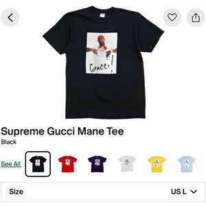 Supreme Gucci Mane Tee